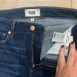 PAIGE High-Rise Laurel Canyon Jeans - Indigo